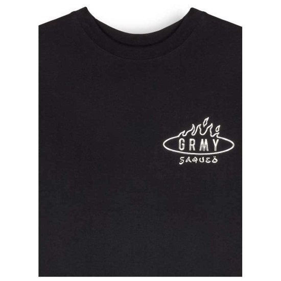 Grimey Unisex κοντομάνικη μπλούζα Burn In Flames The Anvil Regular Tee